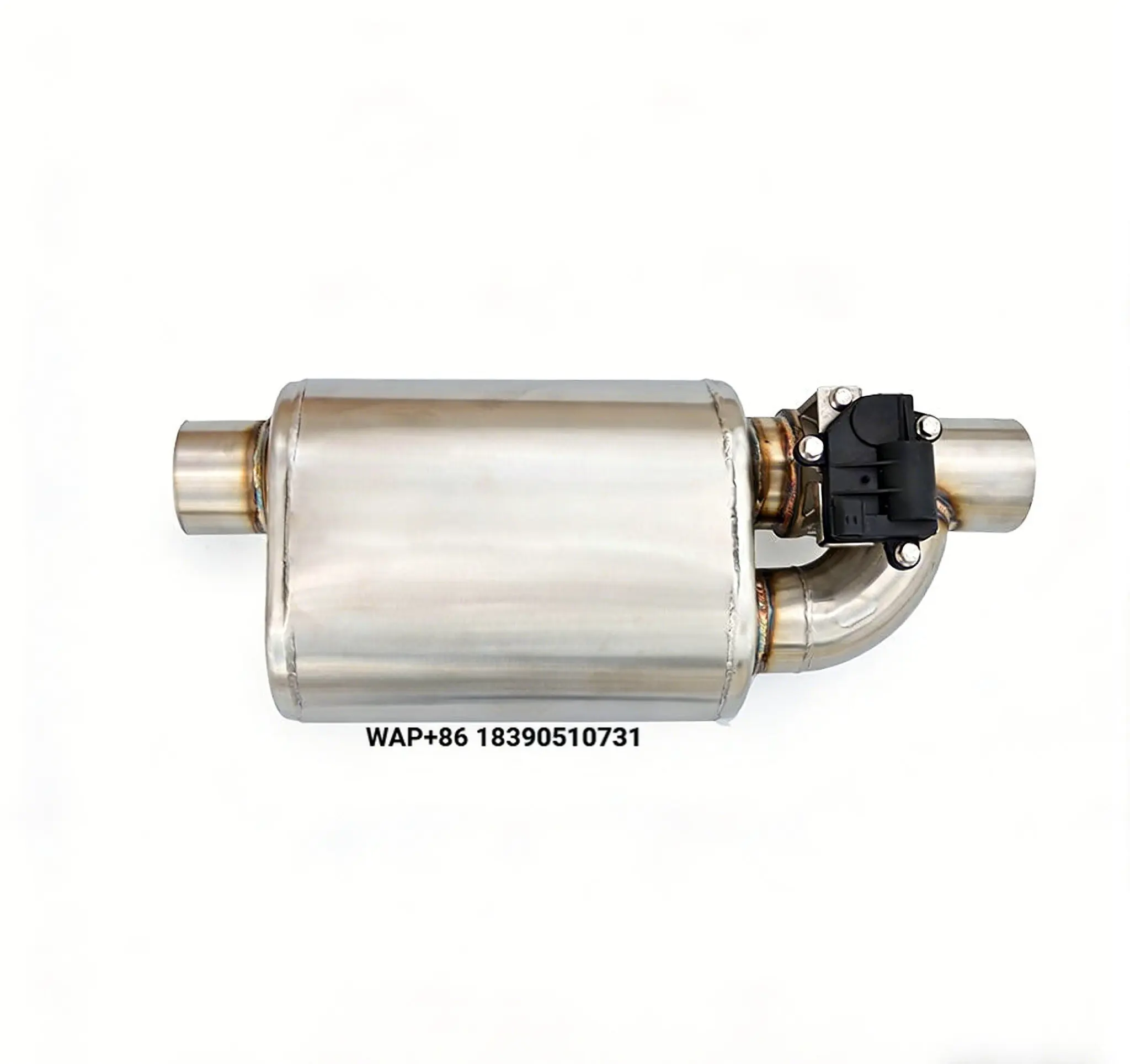 High Efficiency Stainless Steel Universal Exhaust Pipe Muffler with Valve for Custom with Electronic Valve Performance Upgrade