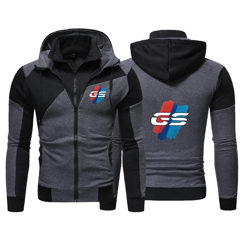 GS Adventure Motorcycle 2025 Spring Autumn Men's Fashion Long Sleeve Slim fit Sportswear Comfortable Hoodie Pants Suits
