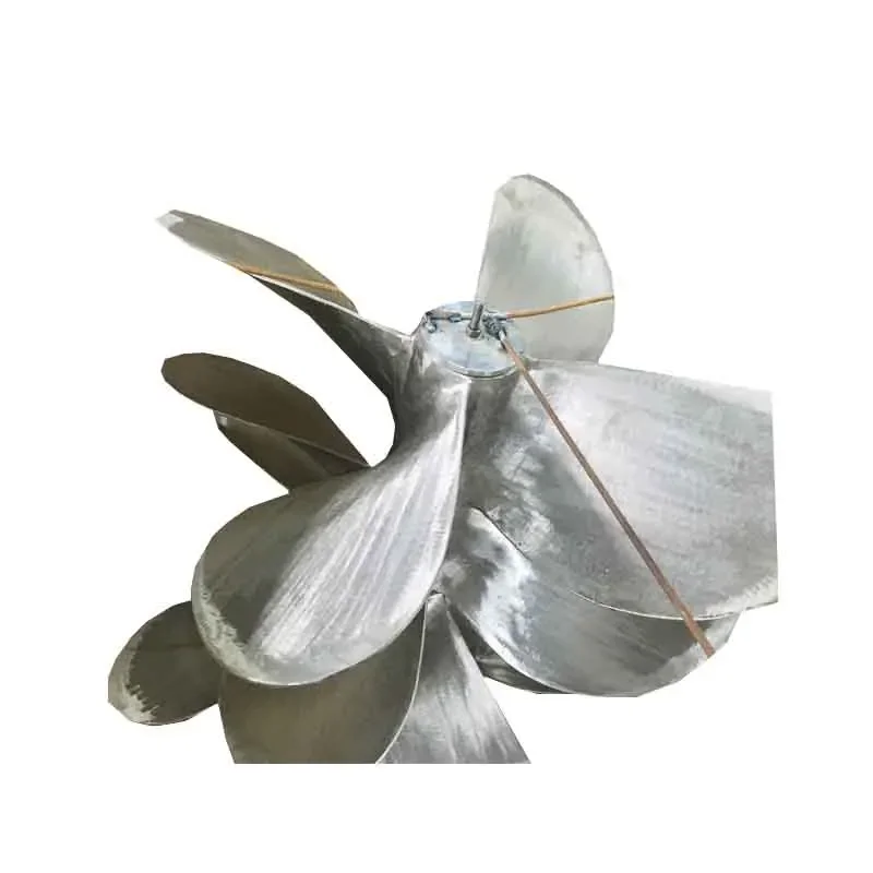 High Speed Stainless Steel Outboard Bronze Truster Surface Propeller 5 Blades Sea Water  Marine Boat Propeller