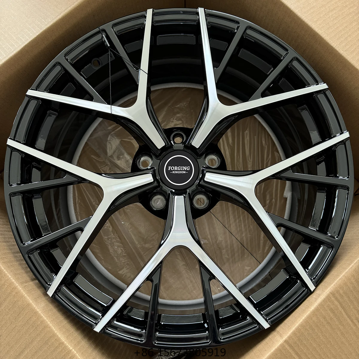 

OEM Custom High Quality Forged Aluminium Alloy Wheels-New Wholesale Rims for Luxury Cars with 40mm ET Options