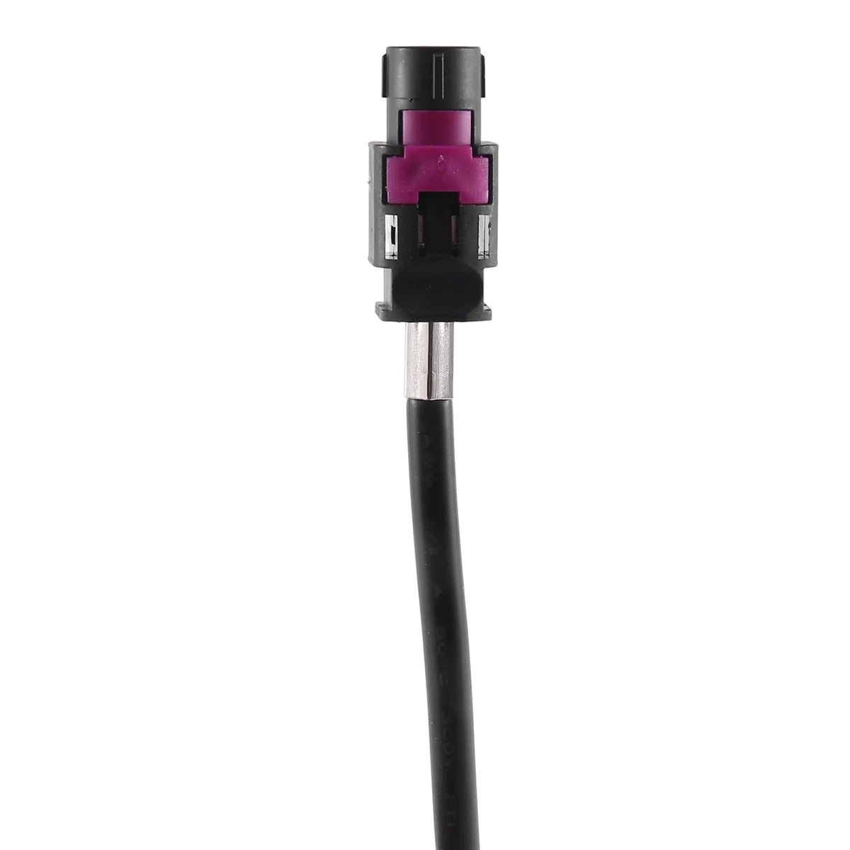 

#805R 4 Pin HSD LVDS Connector A to B Jack for Peugeot Citroen HSD Cable (black)