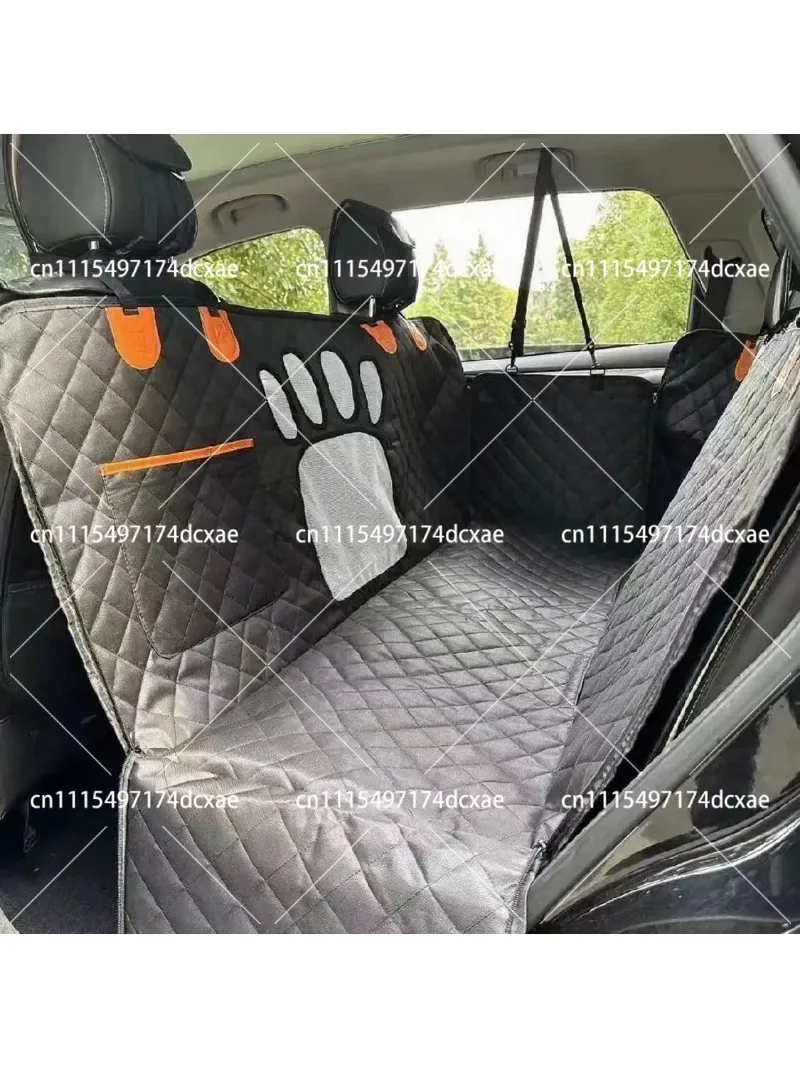 Waterproof Dog Car Seat Cover Rear Bench Pet Bed Mat for Large Dogs Anti-Dirt Cushion