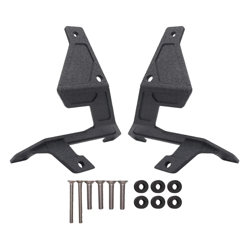 

A11M-Автомобильная стойка, двухслойный кронштейн, кронштейн для прожектора, высокий и низкий быстросъемный кронштейн для лампы для Wrangler JL Gladiator