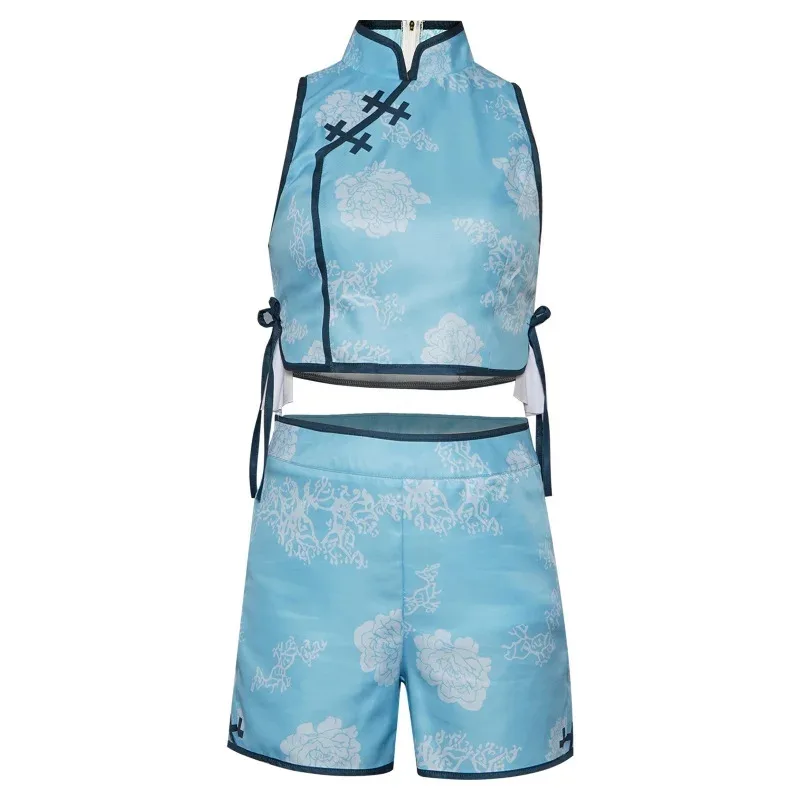 

CyKaname Madoka Косплей Костюм Akemi Homura Cheongsam Хэллоуин Мики Саяка Женская одежда