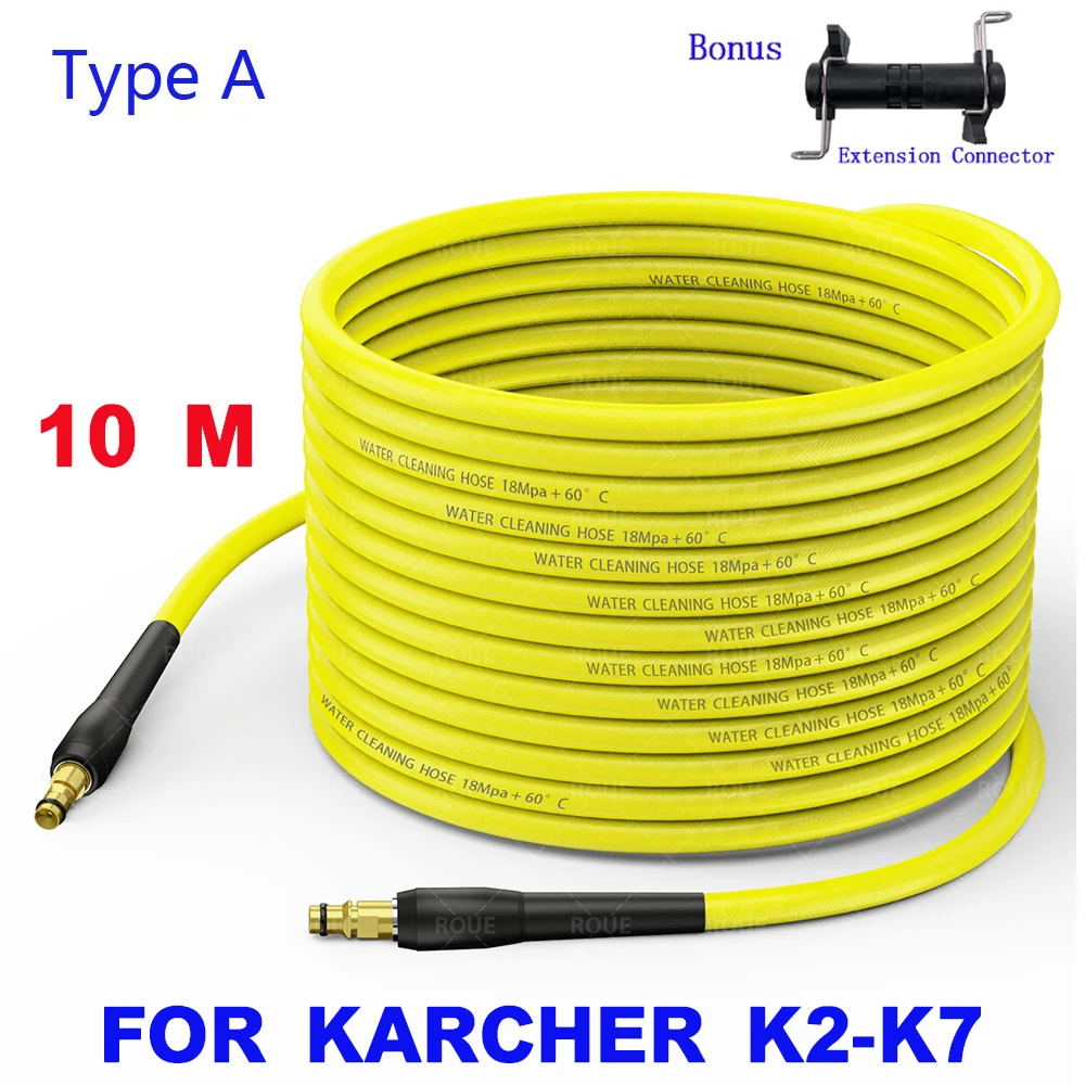 Hogedrukreiniger Slang Pijp Koord Auto Wasmachine Water Reiniging Verlengslang Auto Waterslang voor Karcher K2 K3 K4 K5 K6 K7