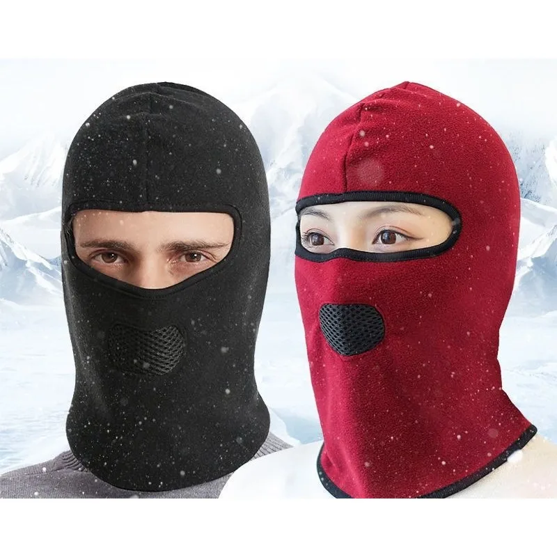 

Autumn/Winter Thickened 3-in-1 Headgear – Unisex, Cycling, Windproof, Cold-Resistant, Warm, Breathable, Ear-Warming