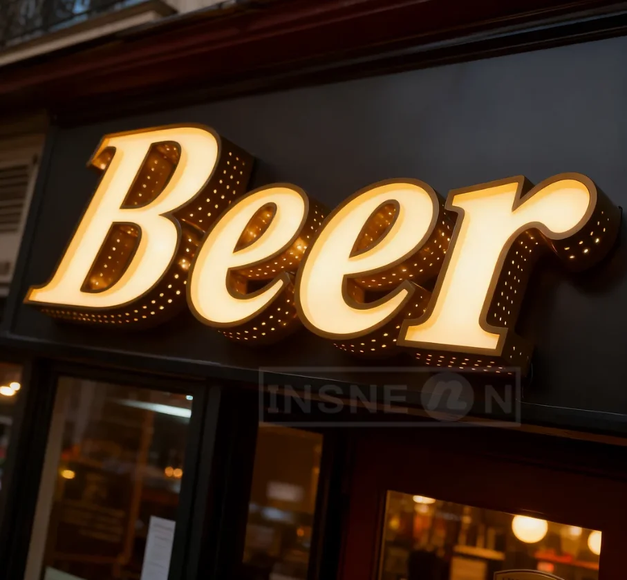 Led Letters Custom Neon Sign Business Luminous Labels Logo De Restaurant Outdoor Light Signage Decorative Home Signboard Signs