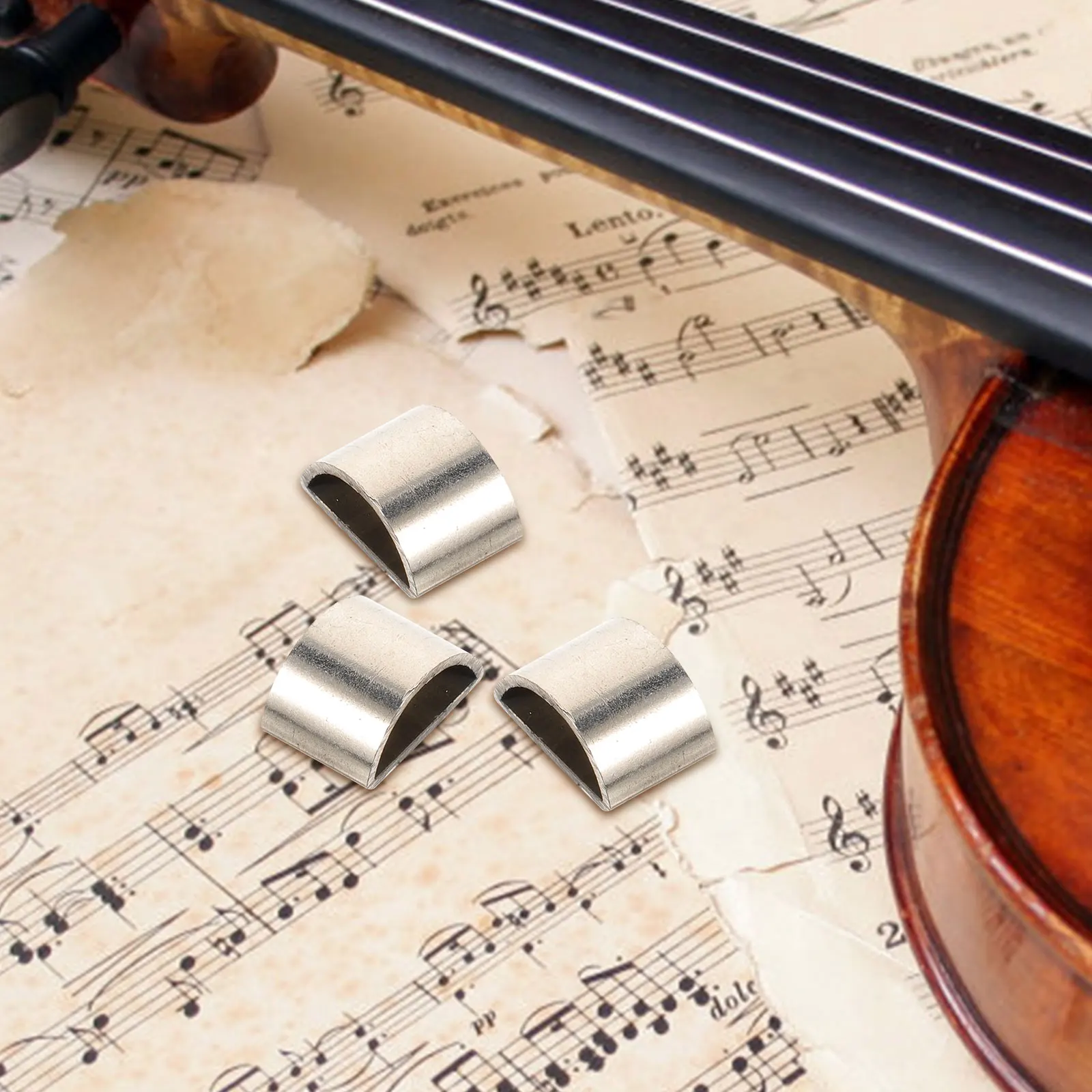 

3 Pcs Making Violin Bow Accessories Gri Ring Copper Bows for Musical Instruments