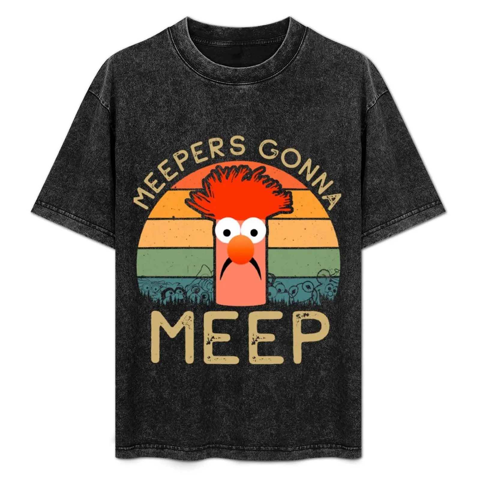 

Meepers Gonna Meep T-Shirt Basic Solid Color Short Sleeve T-Shirt