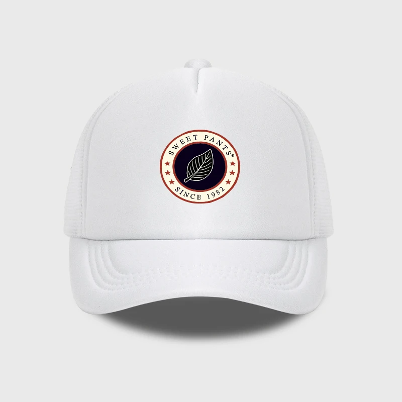 MLFO Sweet Pants Since 1982  Leaf Logo Sponge Mesh Cap  Spring/Summer Casual Cap, Sun Hat, Unisex, Fashion Headwear image 4