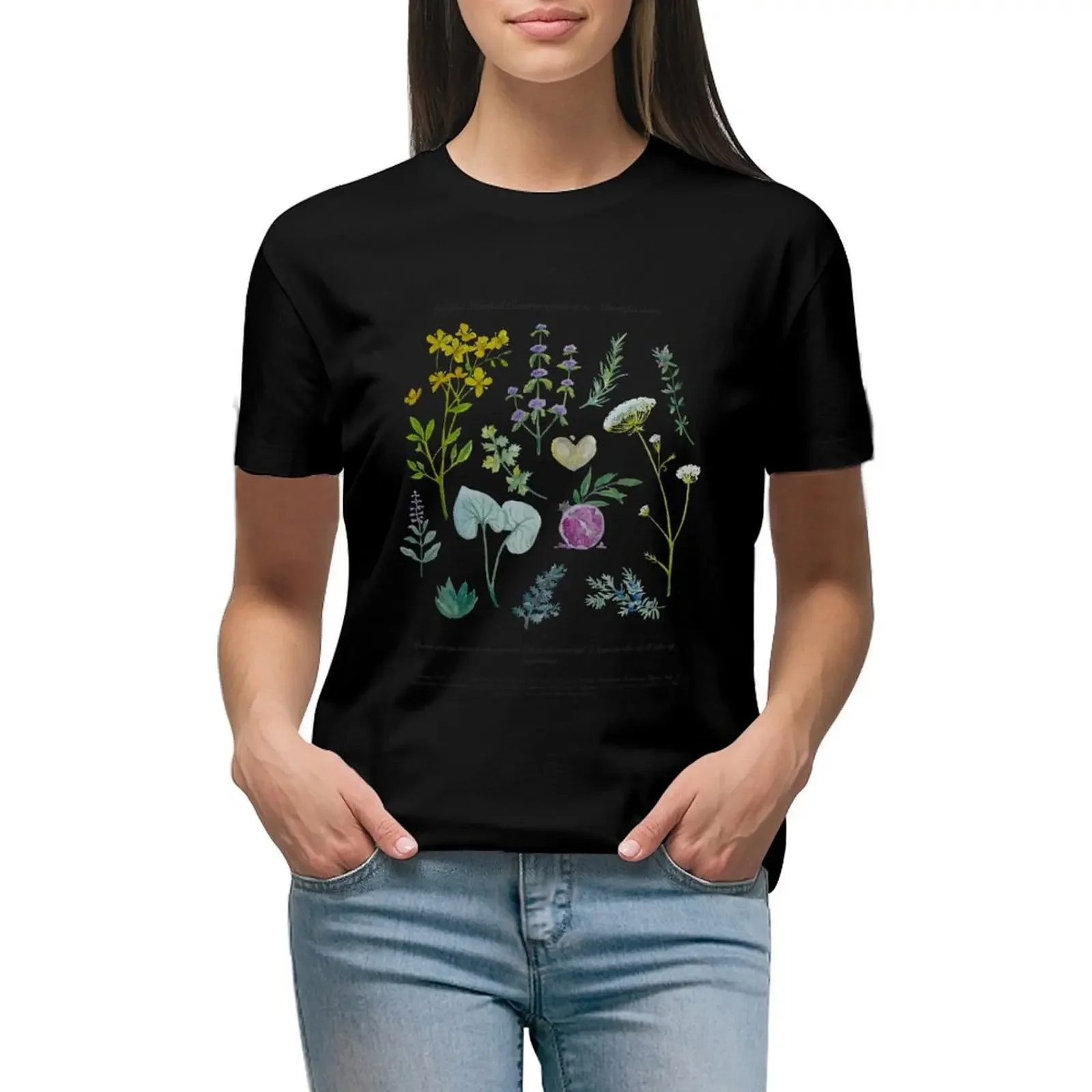 

Herbal Reproductive Rights T-Shirt quick-drying new edition customizeds oversized t shirts for Women