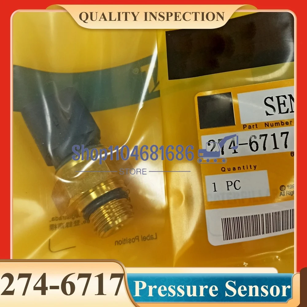 

274-6717 2746717 Oil Pressure Sensor for Excavator E349D E370D E374D for C7 C9 C15