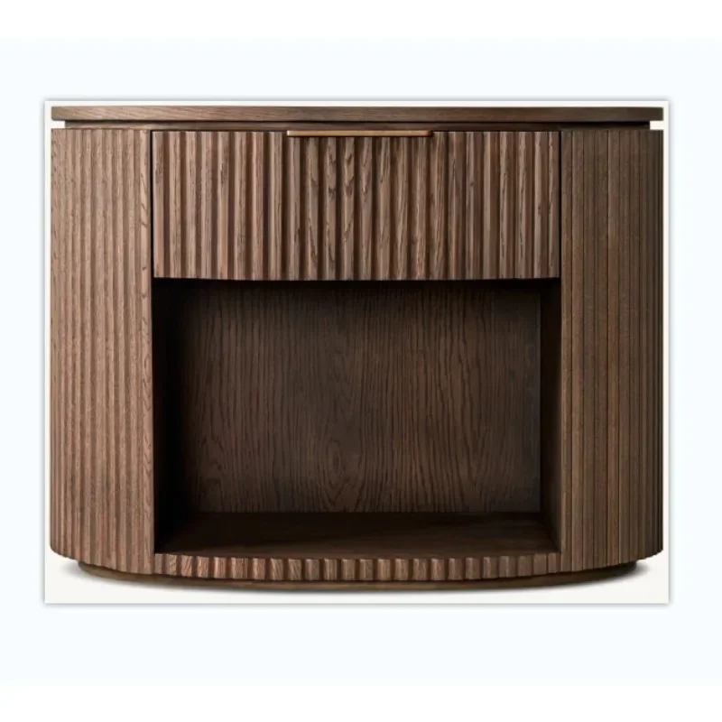 Mesa de cabeceira para quarto country americano armário de armazenamento de luxo de alta qualidade