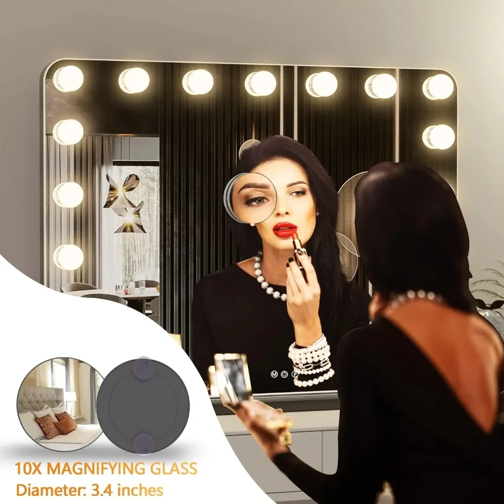 %a Vanity Mirror with Lights, 31.5