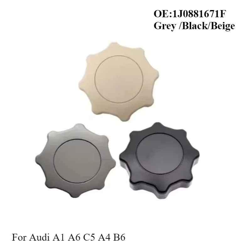 1J0881671F Front Seat Adjustment Knob For Audi A1 A6 C5 A4 B6 Car Adjuster Recliner Handle Cover 1J0881493 New