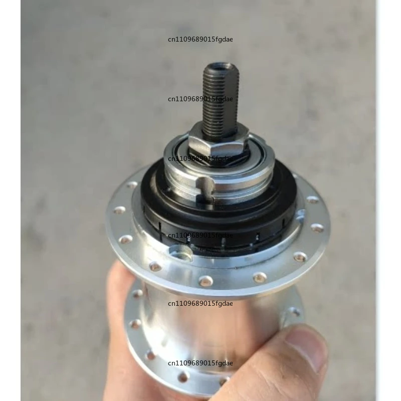 28-hole aluminum alloy folding bike internal three-speed hub, internal geared hub, rear hub, open-ended 108mm axle, 148mm length