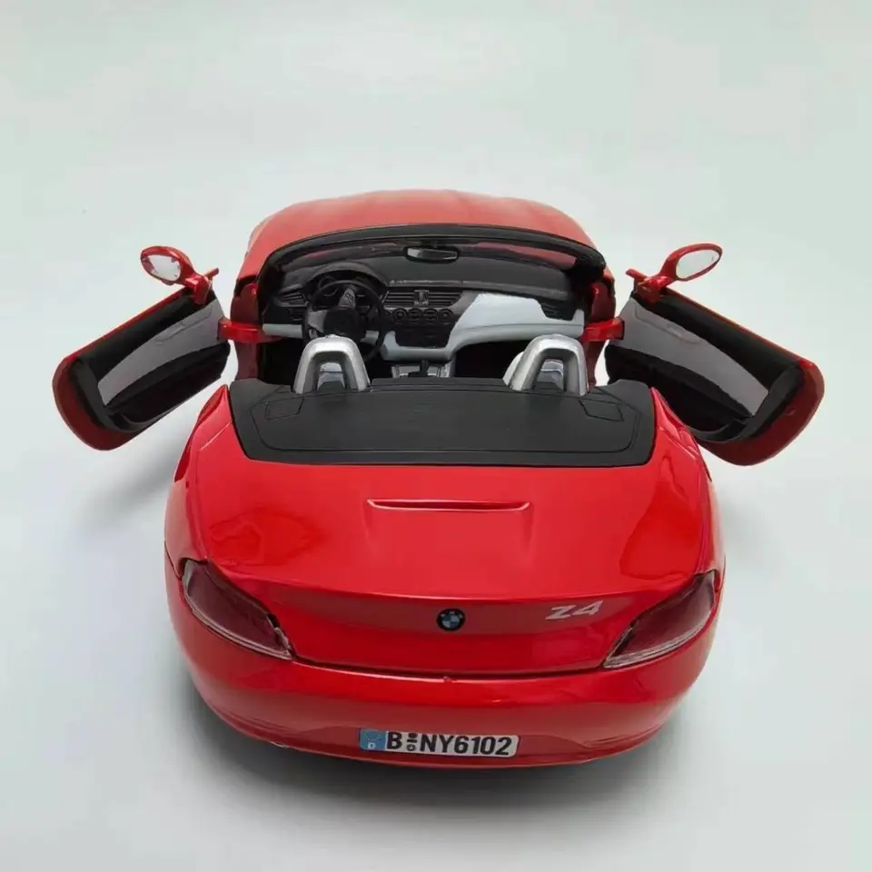 Motormaxtoy-BMW Z4 Roadster Carro Modelo de Liga, 1:24, Diecasts