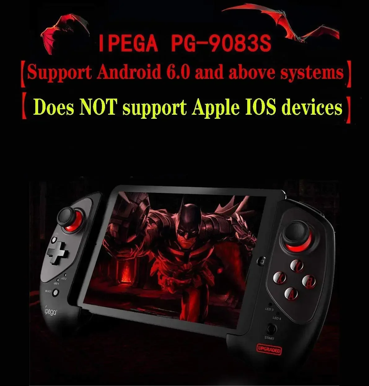 

Retro game PG-9083S Gamepad Bluetooth Wireless Joystick for Android IOS MFI Games TV Box Tablet ipad Game Controller