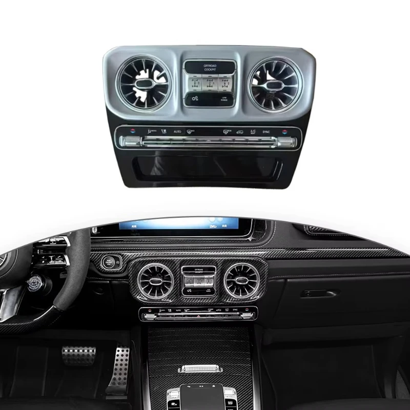 W464 to W465 Center Control Interior Central Control Frame Panel Trim G500 G63 G450D Interior Car Accessory for G Class W464