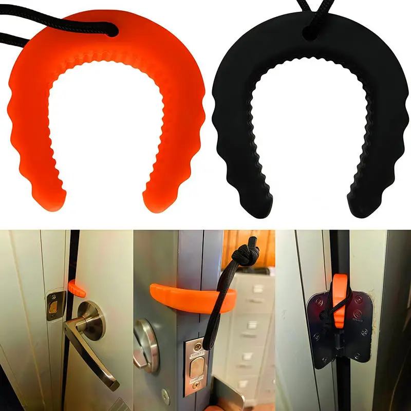 

1/2Pcs Door Stopper Wedge,First Responder Door Stops For & Firefighter Durable Door Stoppers & Wedges
