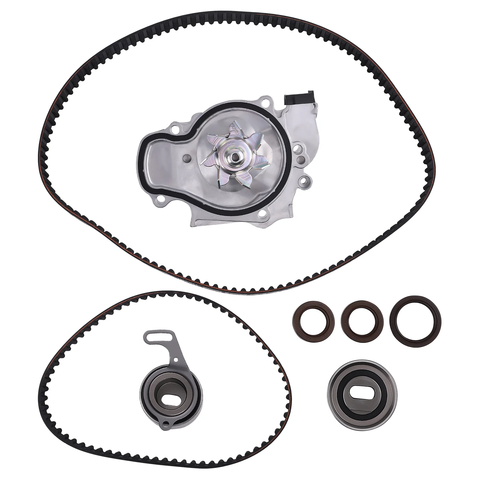 

Timing Belt Water Pump Kit for Honda Accord 2.2L 2.3L 1994-2002 TCKWP244 Front