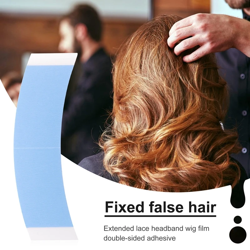 شعر مستعار قوي لاصق تمديد الشريط ، مقاوم للماء والعرق الشريط للشعر المستعار الدانتيل الباروكات ، شرائط الشعر الثابتة ، شريط مزدوج ، فيلم ، 36 قطعة لكل مجموعة