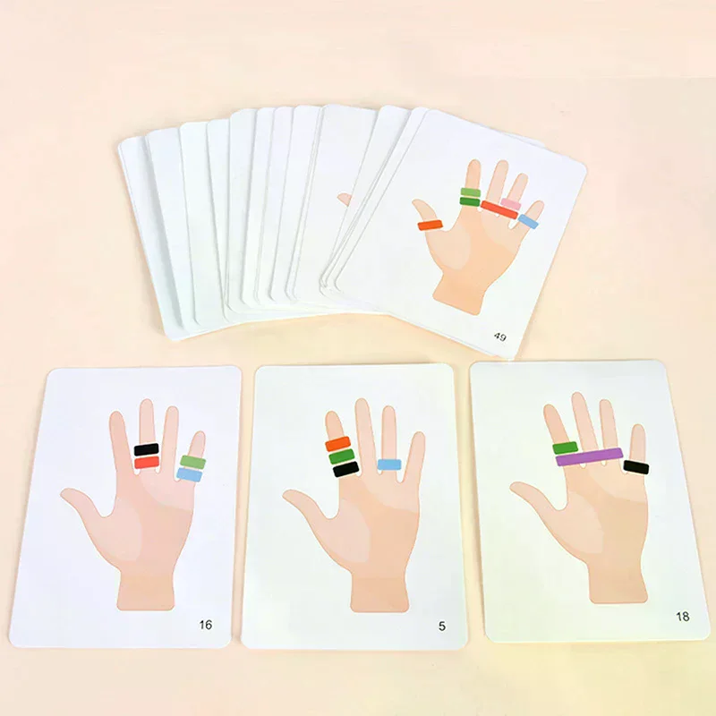 Gra planszowa dla dzieci z pierścieniami na palce, zabawki do dopasowywania kolorów, interaktywne gry imprezowe, koordynacja wzrokowo-ruchowa, zabawki sensoryczne edukacyjne dla dzieci.