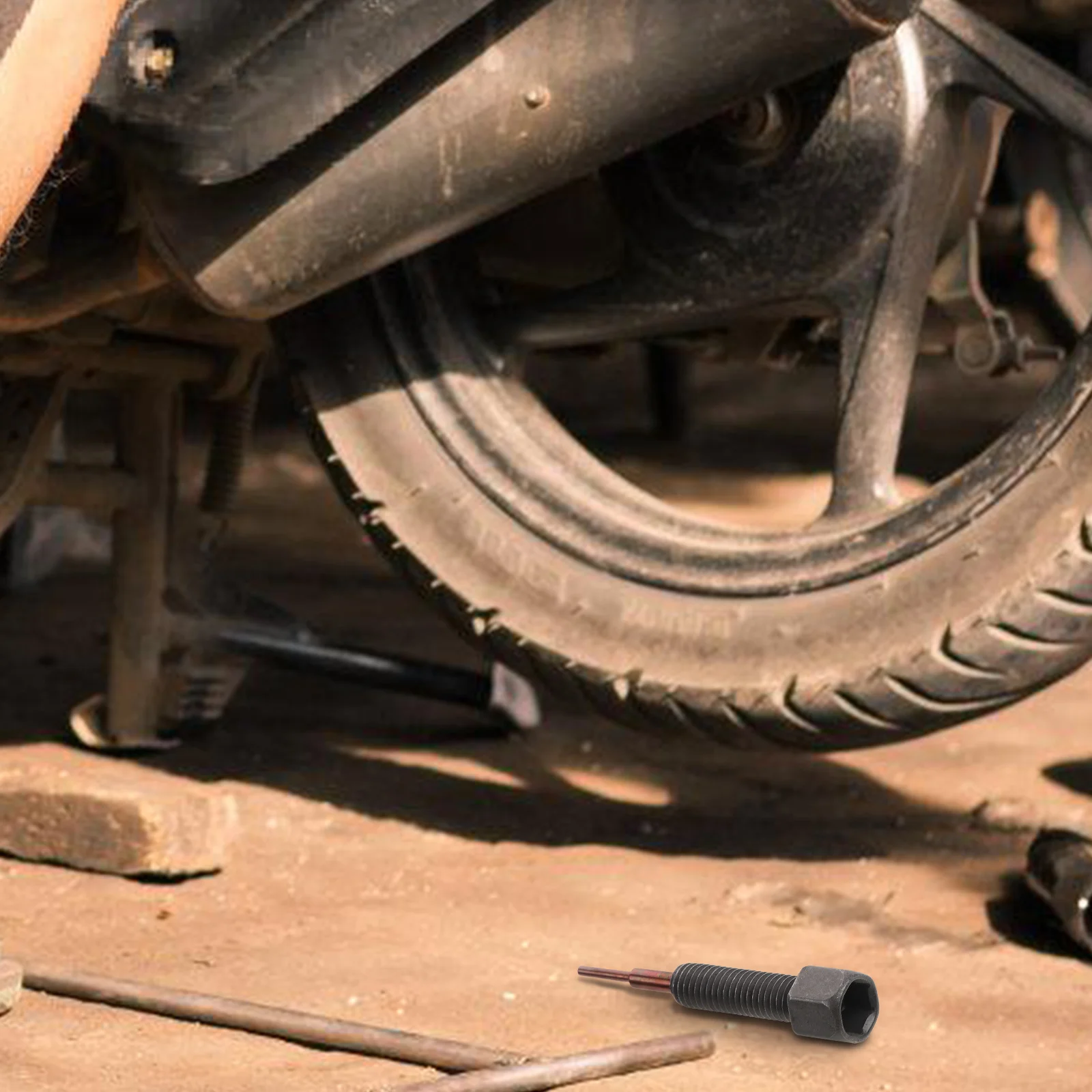 

Breaker Tool Pin for Motorcycle Time-regulating Chain Ejector Durable 45#Steel Replacement Kit Easy to Use for Bike Bicycle