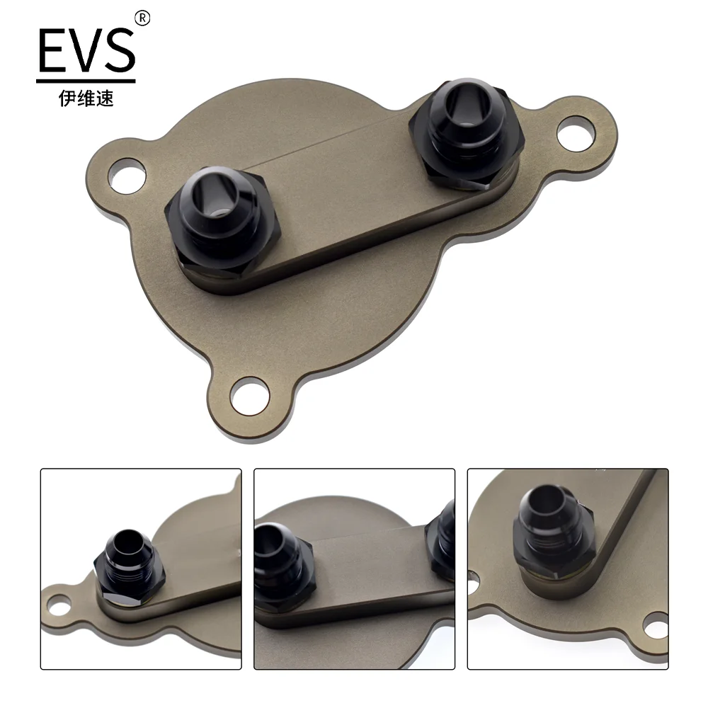 Suitable For Honda FIT GS1 GK5 GR9 CITY GM6 XRV RV3 RU1 Gearbox Cooler Kit CVT Transmission Cooler Adapter Base Plate Sandwich