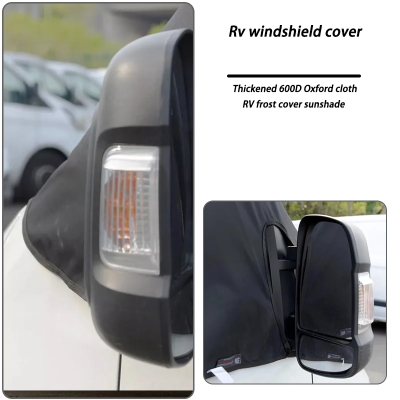 

RV Windshield Cover Thickened 600D Oxford Cloth RV Frost Cover Sunshade For Fiat Ducato Peugeot Citroen Car Windshield Sunshades