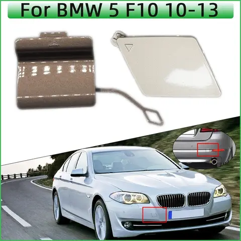 BMW 5 F10 세단 520i 523i 528i 535i 535d 540i 2010 2011 2012 2013 자동차 전면 후면 범퍼 견인 후크 견인 아이 커버 캡 Best5
