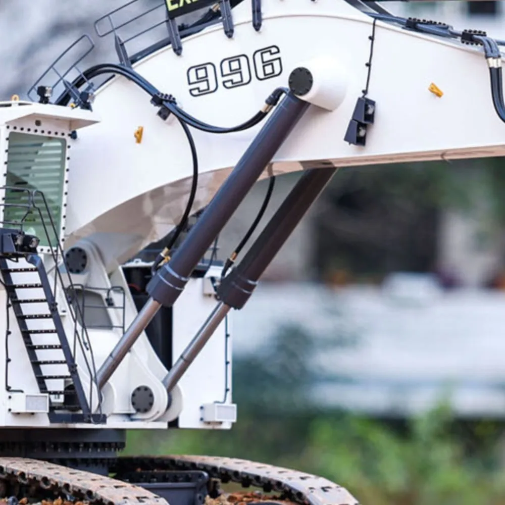 Giant Mine 996 RC Hydraulic Excavator 1/20 High Simulation Earth Construction Digger Model Remote Control Cars Truck Machine Toy