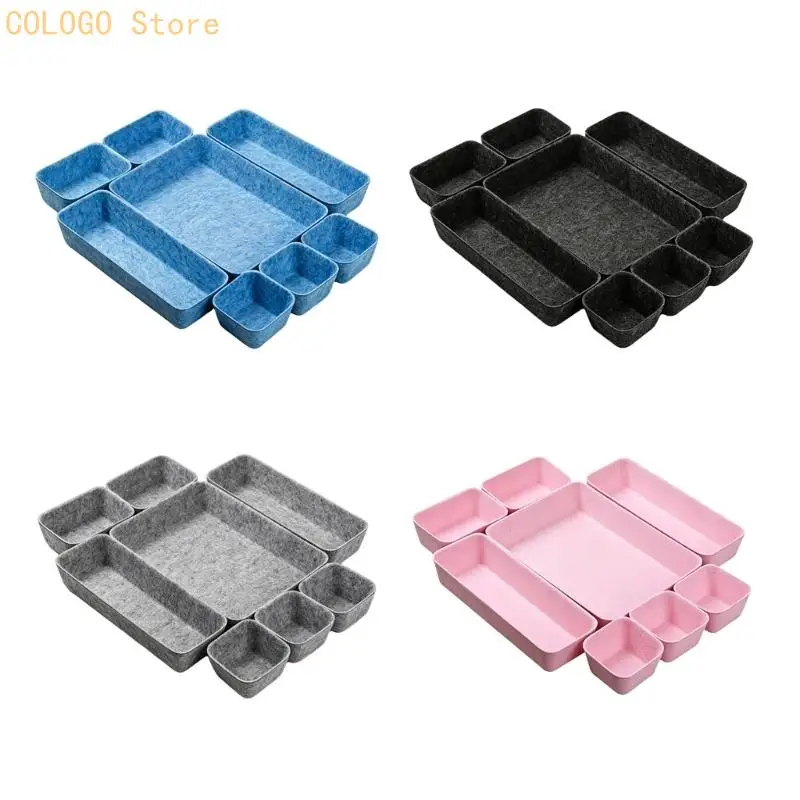 Versatile Felt Drawer Tray For Home Office Or Jewelry Shop Organization D0LD
