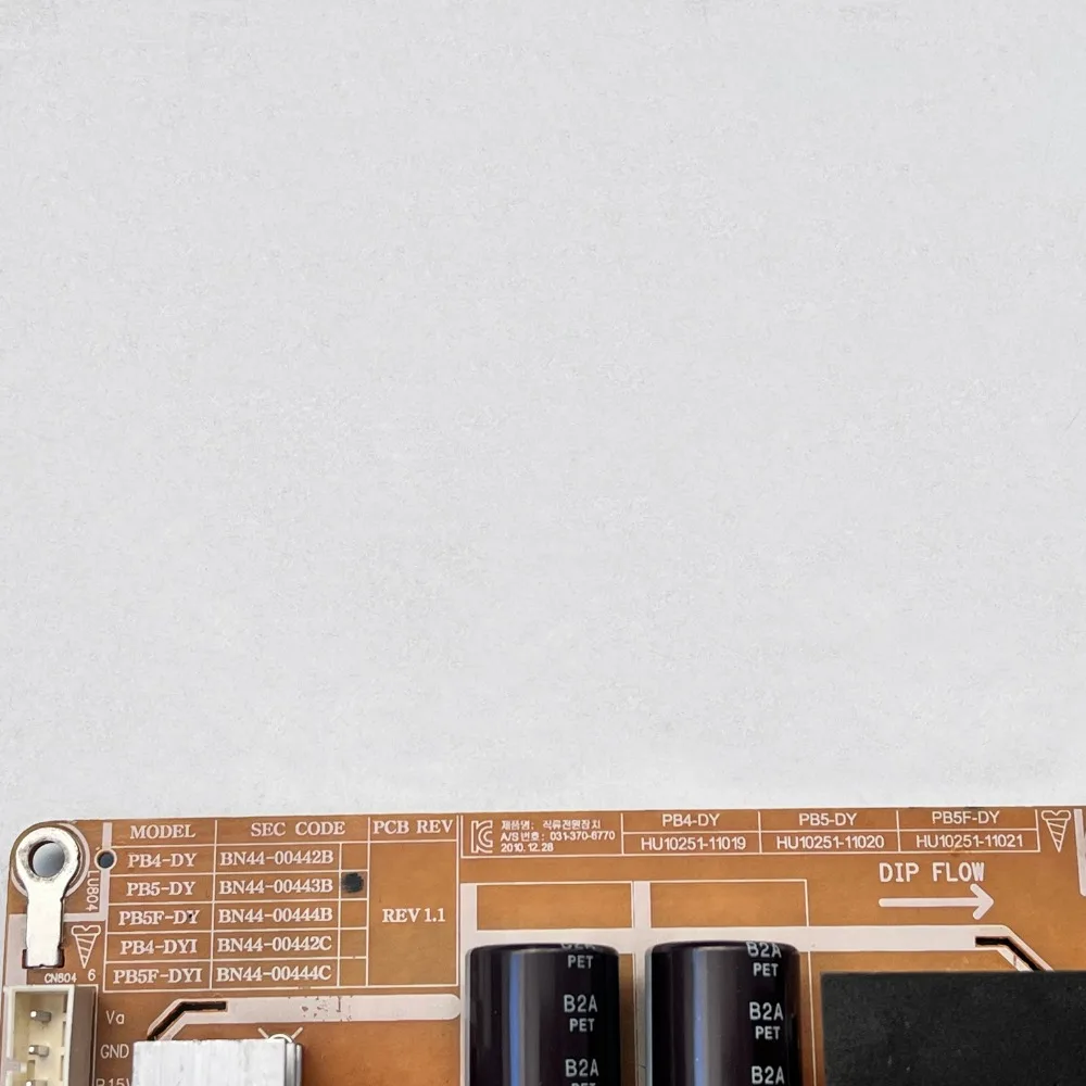 정품 오리지널 TV 파워 보드, BN44-00442B = BN44-00443B, 정상적으로 작동, PN51D440A5DXZA, PN51D440A5DX 용 액세서리