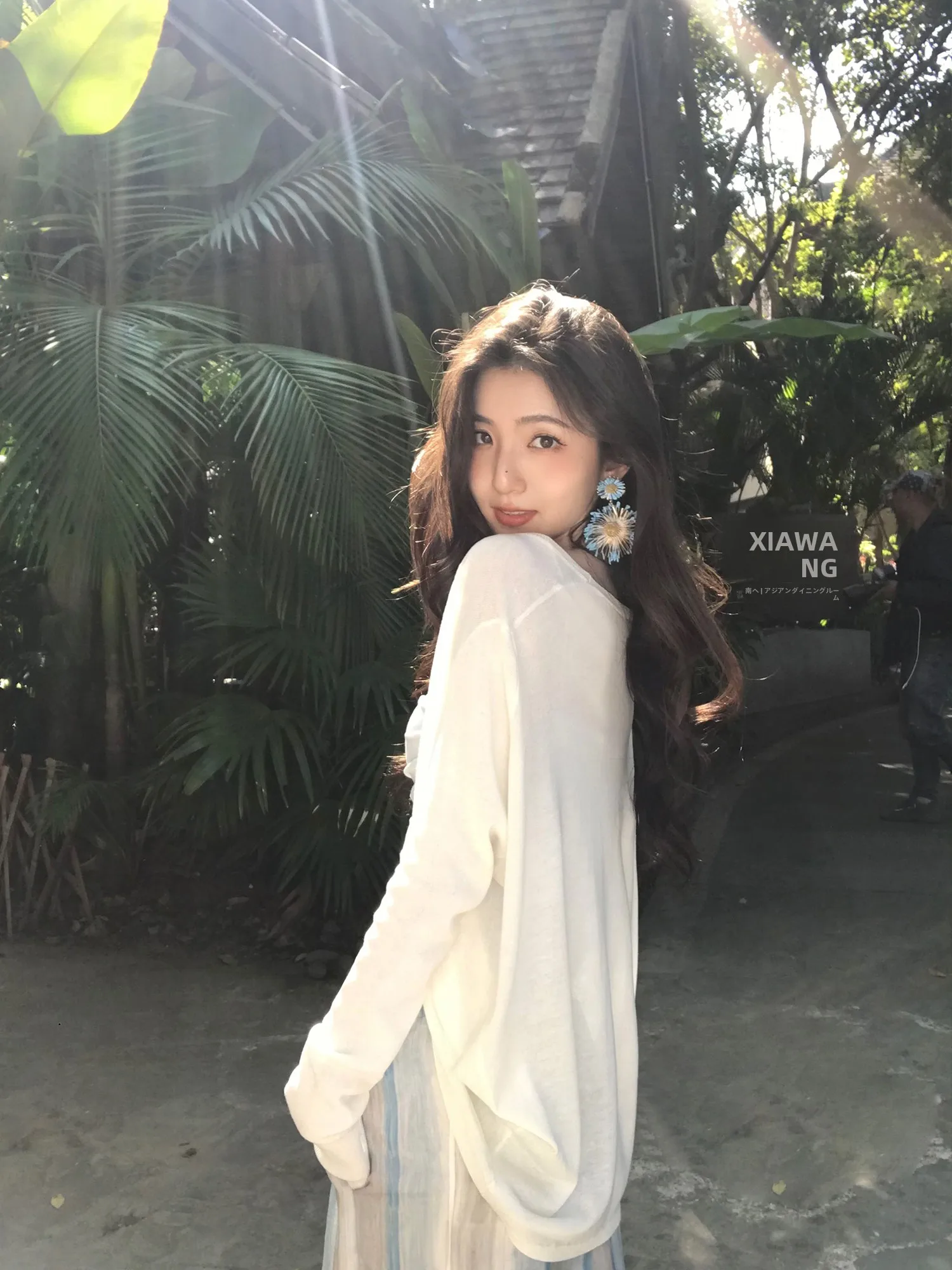 

Mulvan Gentle Dr Purple Long Sve Knitted Open Cardigan Women's oulder-Drop Loose Air Conditioning Cover up Small Jaet