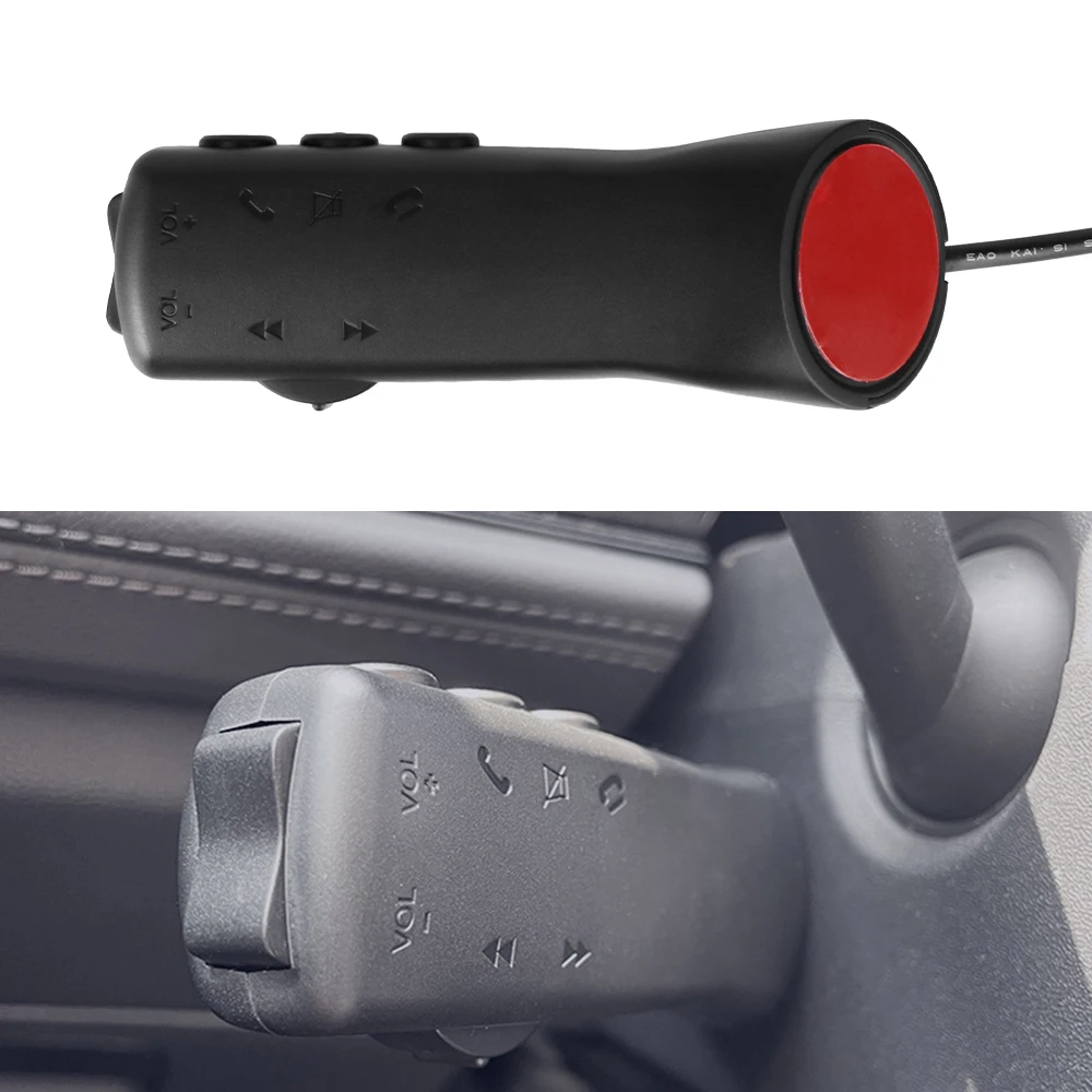 

For Car Radio Android DVD GPS New Style Car Steering Wheel Control Button Remote Control Multimedia Navigation Head Unit 7 Keys