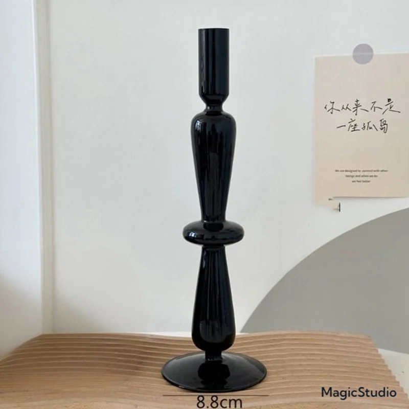 Decorative Candlestick Holder For Table Centerpieces Glass Taper Tealight Candle Holders For Wedding Table Candle Holders