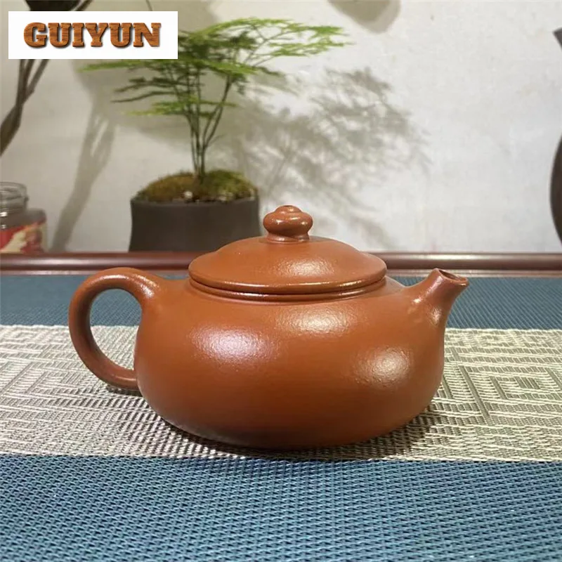 170ml Boutique Yixing Purple Clay Teapots Handmade Pot Raw Ore Downhill Mud Kettle Chinese Zisha Tea Set Tea Ceremony Collection