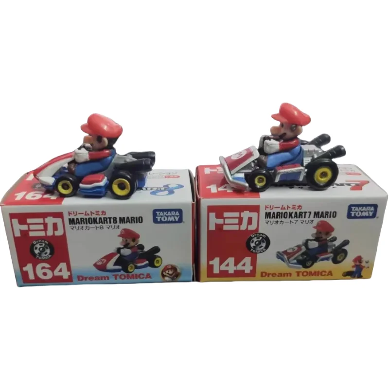 TAKARA TOMY Mario Kart No. 150 Dinosaur No. 144 Super Mario Die-cast Alloy Model Children\'s Collection presents for children.