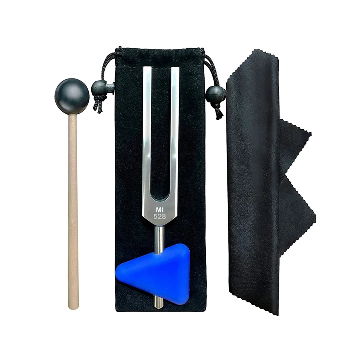 

New Tuning Fork Tuner with Mallet Set for Repair Healing Nervous System Testing Tuning Fork Health Care, 528MI