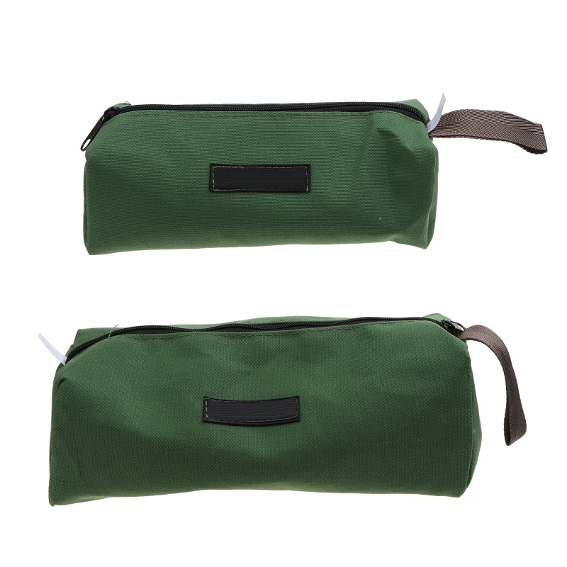 Large Capacity Tool Bag Multifunction Canvas Hand Tool Storage Carry Bags Portable Metal Toolkit for Men Dropship