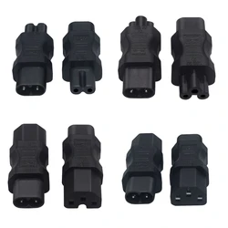 C8 Plug Adapter Male to Female extension Adapter C8 to C7/C8 to C13/C8 to C15/C8 to C5 Power Supply Adapter Cable for computers