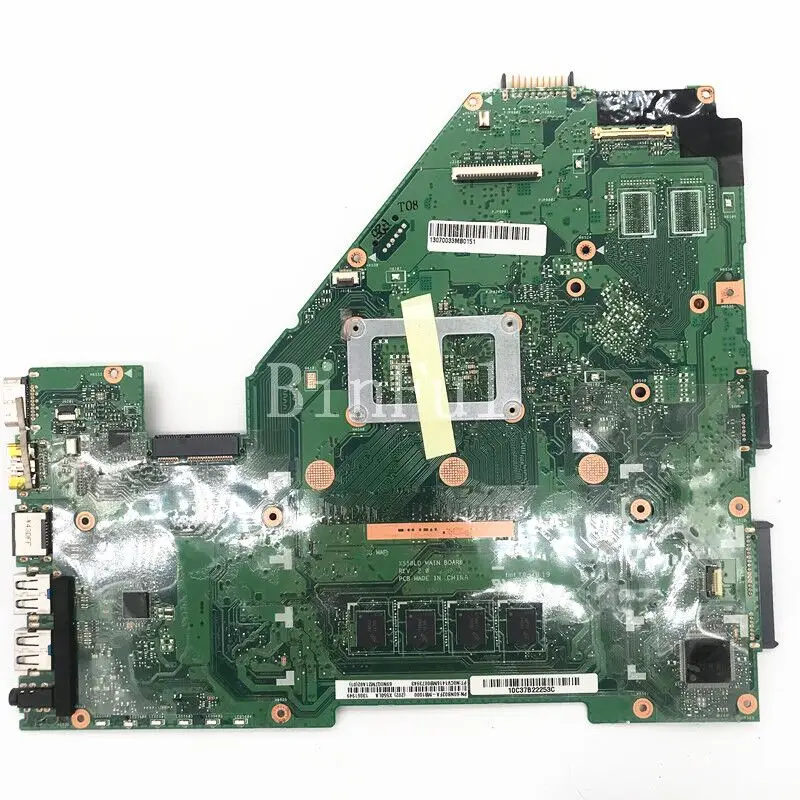 Placa base para ordenador portátil ASUS X550LD REV.2.0 de alta calidad con CPU SR170 I5-4200U DDR3 Notebook 100% completamente probado funcionando bien