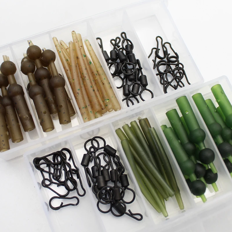 

Carp Fishing Hook Connect Quick Change Swivel Ready D-rig Line Aligner Hair Rigs Zig Rig Method Feeder Accessories Tackle