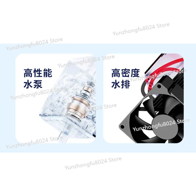 Mobile Phone Radiator Liquid Cooling Cooling System Magnetic Semiconductor Suitable for Mobile Phone IPad Game Live Broadcast