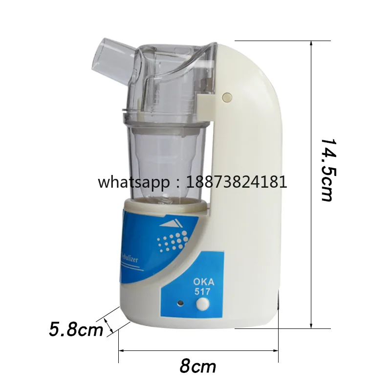 

Pet Nebulizer Medical Atomizer Nebuliser Inhalator for Animal Silent Inhaler fast shipping