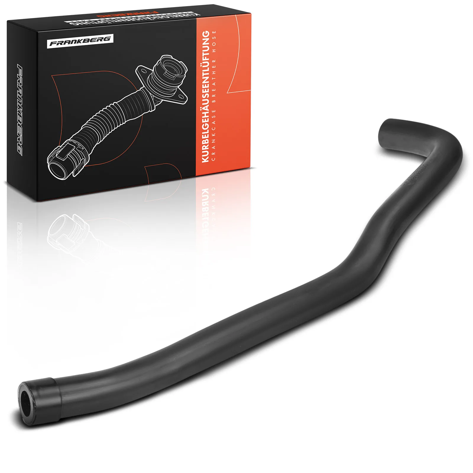 Frankberg 1x Crankhuis ventilatieslang voor BMW 3 Serie E36 5 Serie E34 1989-2000 11151739557 1739557 V201787 EMH413