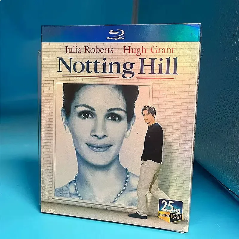 High Definition Romance Drama Notting Hill Single Disc Box BD Blu-ray with Chinese Subtitles