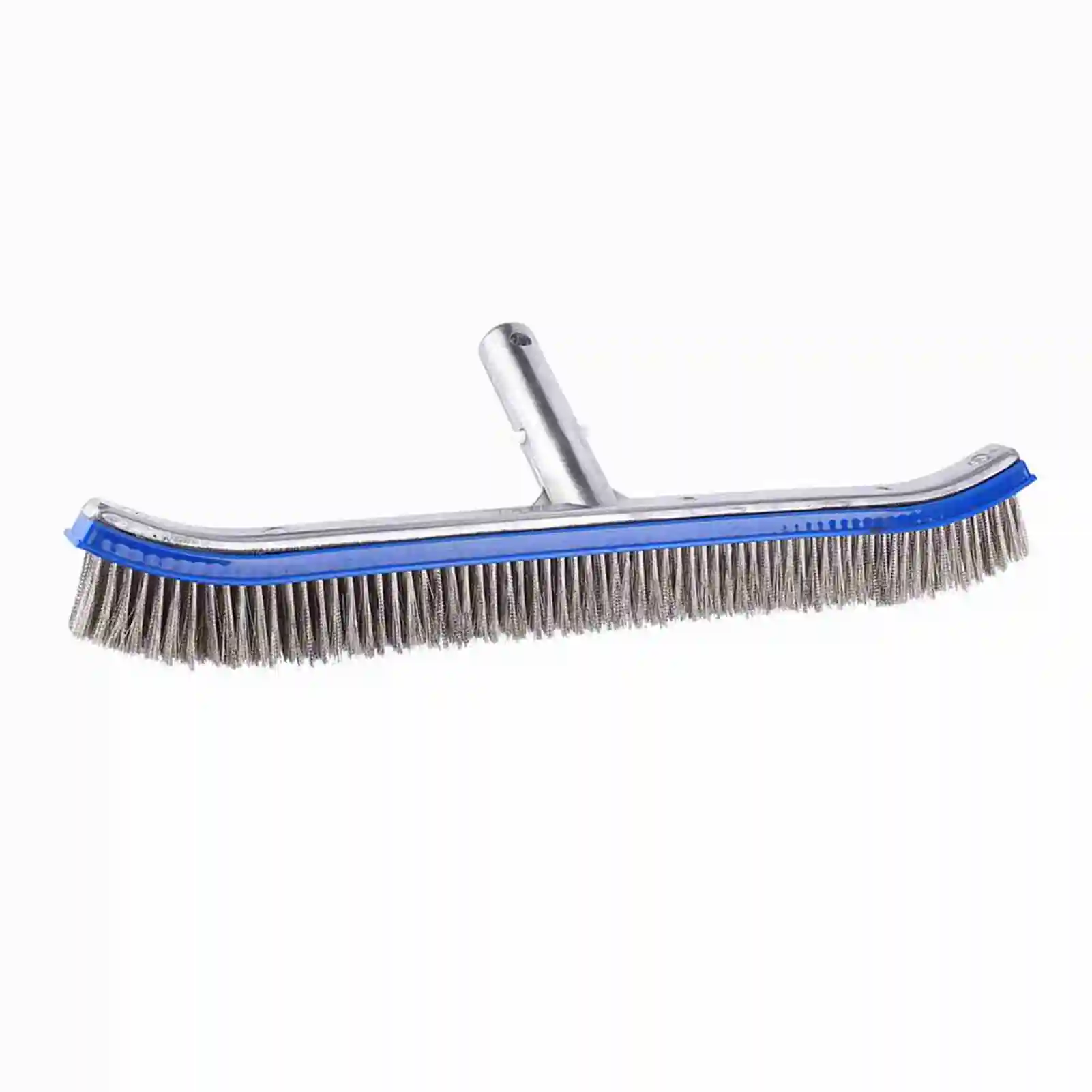 

18-дюймовая стальная щетка для бассейна, чистящие средства для нижних стен для пруда, спа, горячая пружина