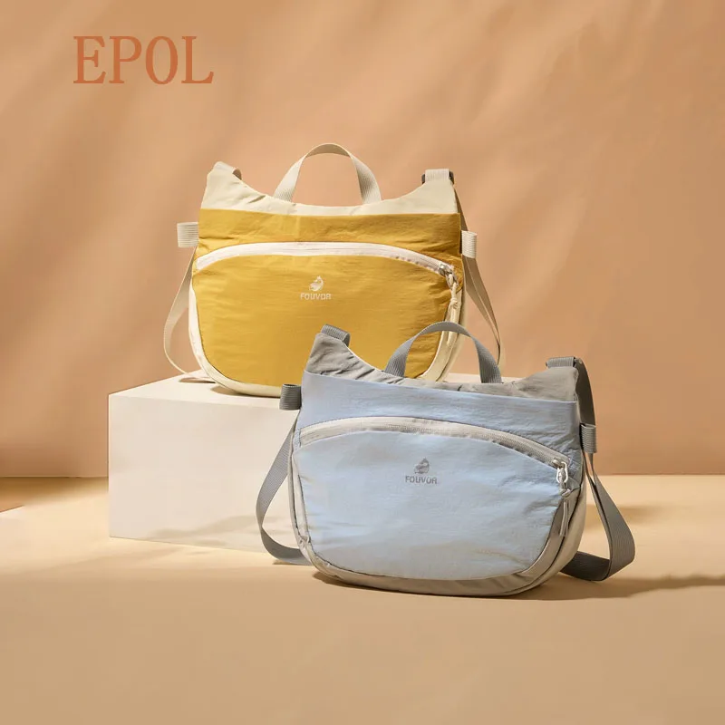 

EPOL Women Shoulder Bag Oxford Cloth Large Capacity Multi-Layer Crossbody Bag 2026 Trend Lightweight Casual Commute Bag 3068-17